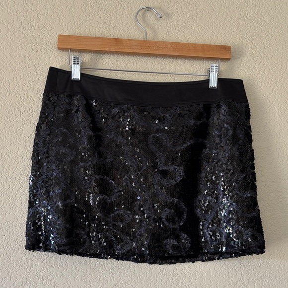 Black Label Dresses & Skirts - Black Label Sequin Mini Skirt